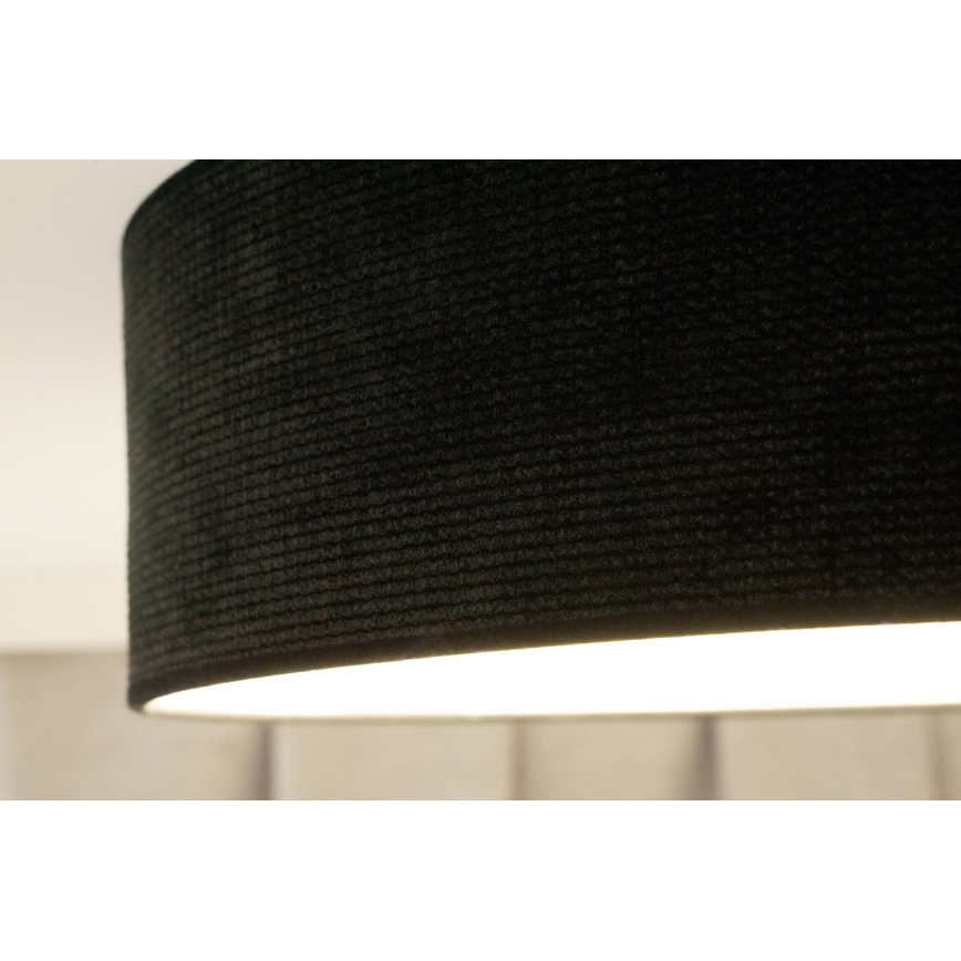 Duolla - LED loftlampe CORTINA LED/26W/230V diameter 45 cm 4000K sort