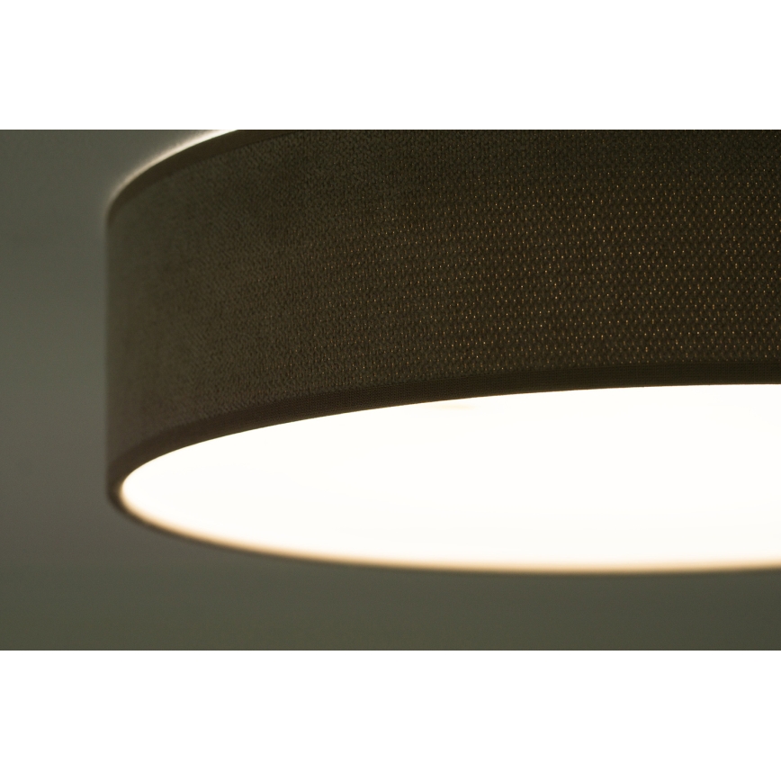 Duolla - LED Loftlampe CORTINA LED/26W/230V Ø 30 cm 4000K brun