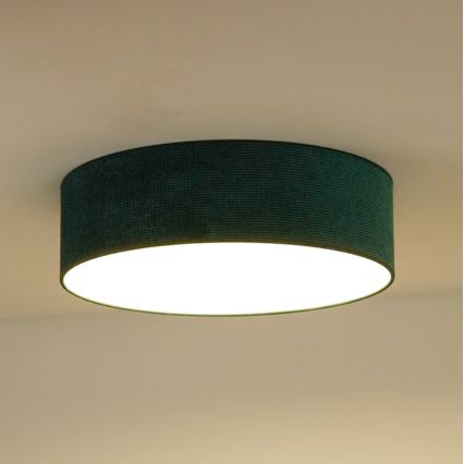 Duolla - LED Loftlampe CORTINA LED/26W/230V Ø 30 cm 4000K grøn