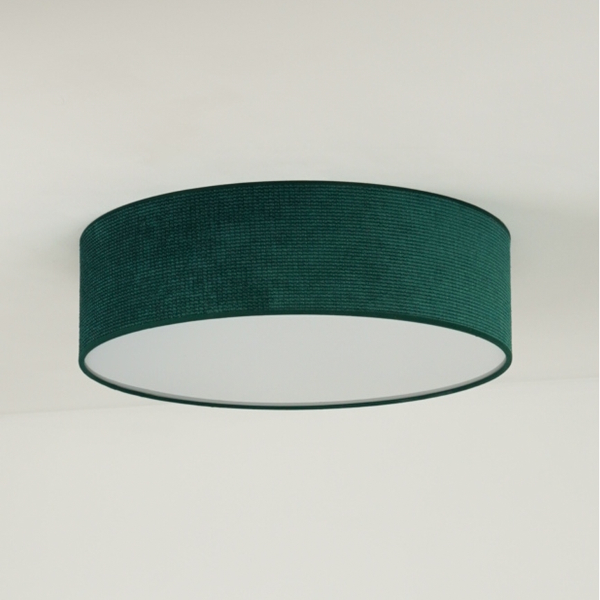 Duolla - LED Loftlampe CORTINA LED/26W/230V Ø 30 cm 4000K grøn