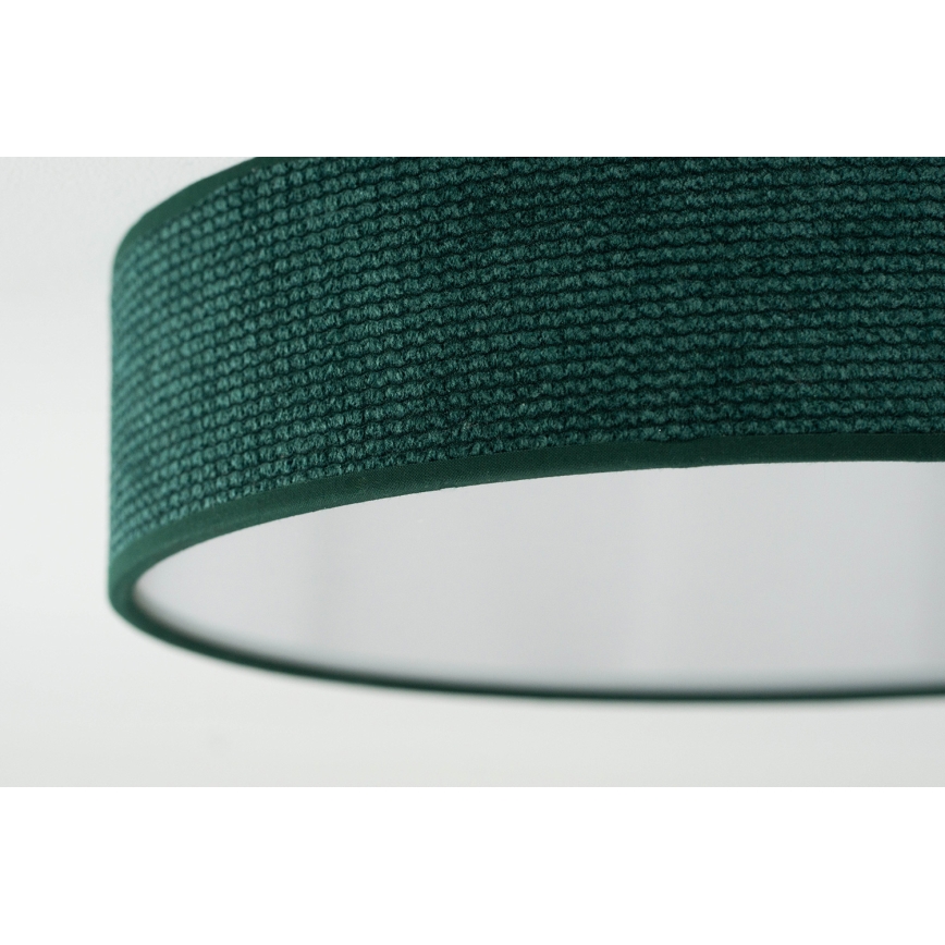 Duolla - LED Loftlampe CORTINA LED/26W/230V Ø 30 cm 4000K grøn