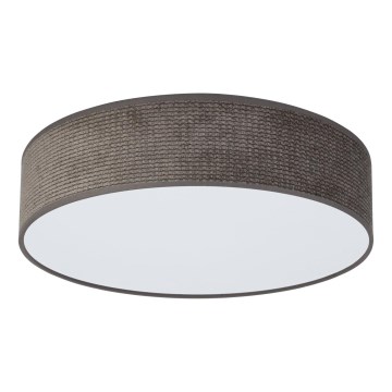 Duolla - LED Loftlampe CORTINA LED/26W/230V Ø 30 cm 4000K brun