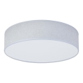 Duolla - LED Loftlampe CORTINA LED/26W/230V Ø 30 cm 4000K grå