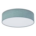 Duolla - LED Loftlampe CORTINA LED/26W/230V Ø 30 cm 4000K turkis
