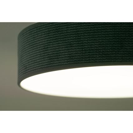 Duolla - LED Loftlampe CORTINA LED/26W/230V Ø 30 cm 4000K turkis