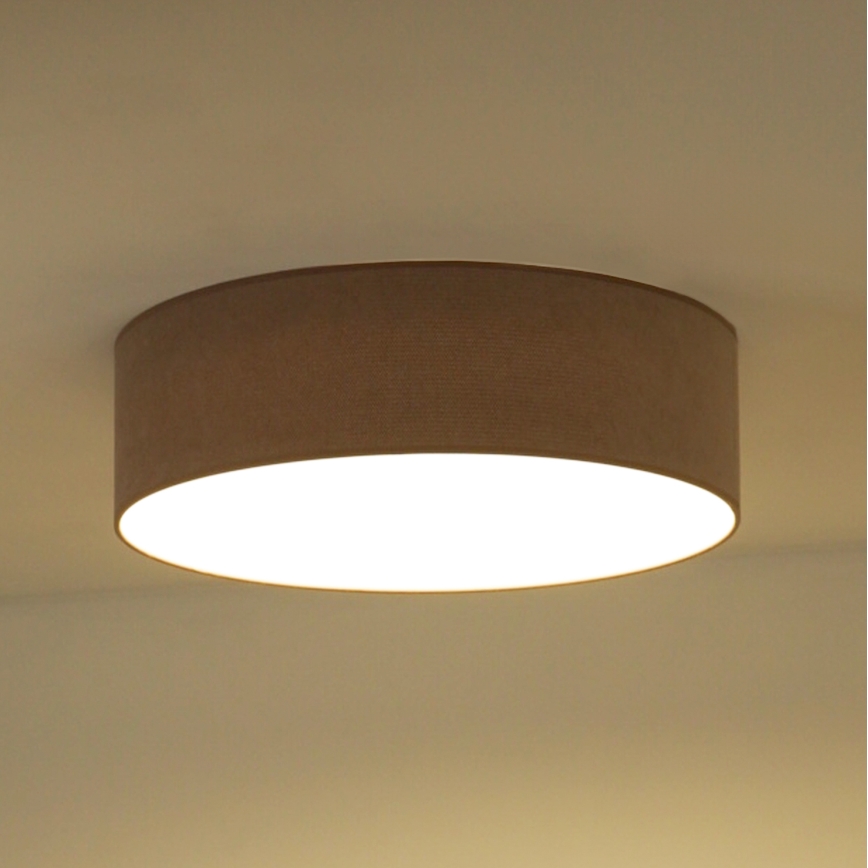 Duolla - LED Loftlampe CORTINA LED/26W/230V Ø 45 cm 4000K brun