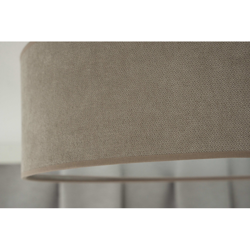 Duolla - LED Loftlampe CORTINA LED/26W/230V Ø 45 cm 4000K brun
