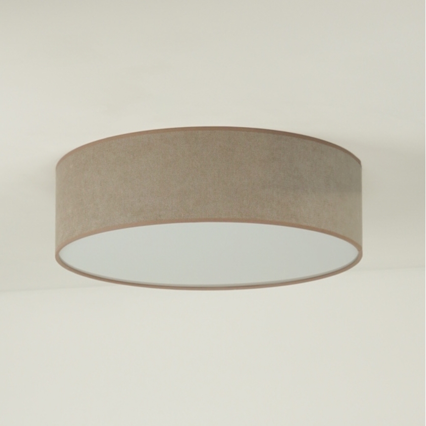 Duolla - LED Loftlampe CORTINA LED/26W/230V Ø 45 cm 4000K brun