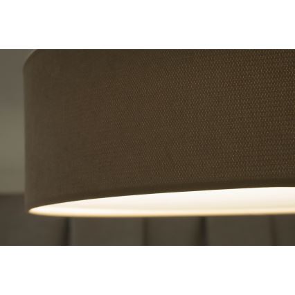 Duolla - LED Loftlampe CORTINA LED/26W/230V Ø 45 cm 4000K brun