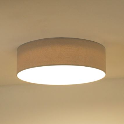 Duolla - LED Loftlampe CORTINA LED/26W/230V Ø 45 cm 4000K grå