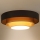 Duolla - LED loftlampe LUNETA LED/26W/230V diameter 60 cm 4000K brun/guldfarvet/cremefarvet