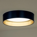 Duolla - LED loftlampe ROLLER LED/24W/230V blå/guldfarvet
