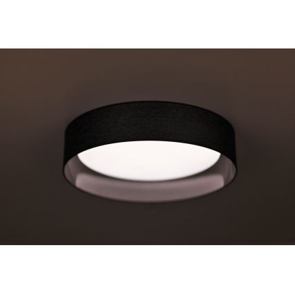 Duolla - LED loftlampe ROLLER LED/24W/230V diameter 45 cm antracit