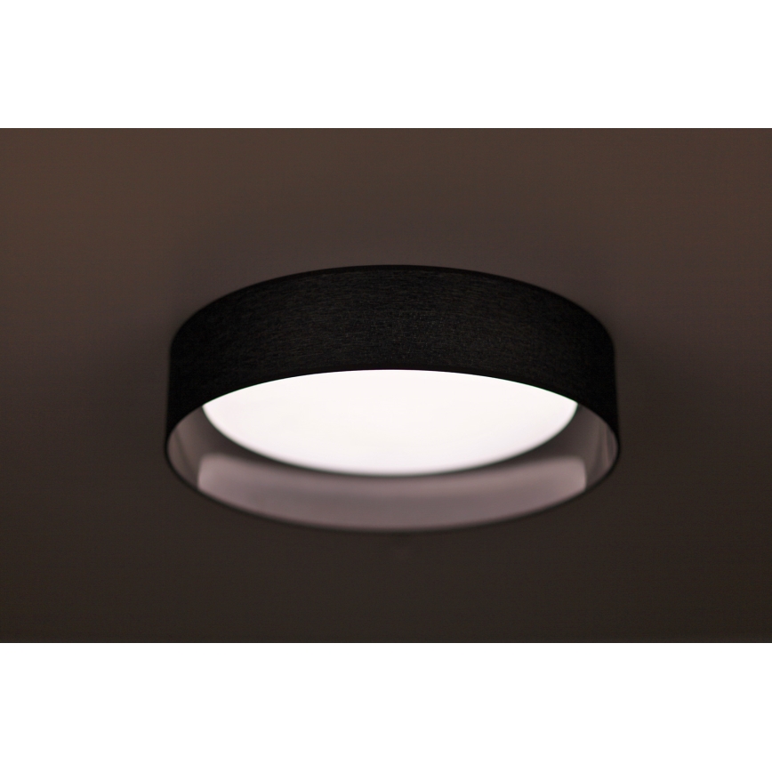 Duolla - LED loftlampe ROLLER LED/24W/230V diameter 45 cm antracit