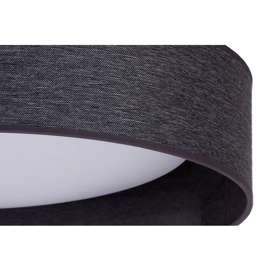 Duolla - LED loftlampe ROLLER LED/24W/230V diameter 45 cm antracit