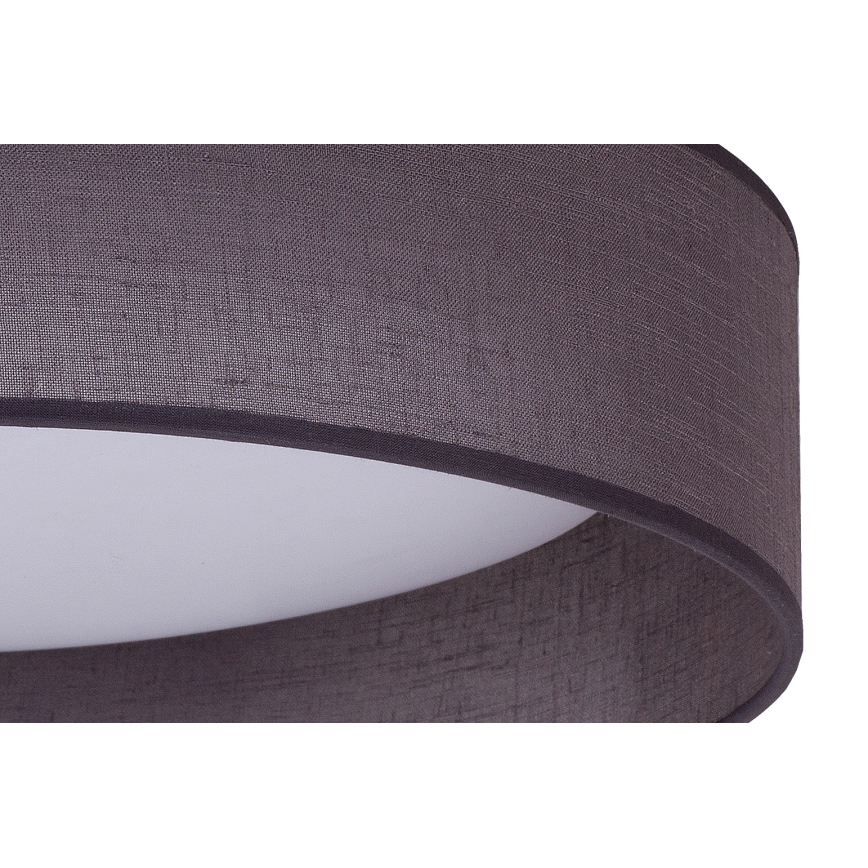 Duolla - LED loftlampe ROLLER LED/24W/230V diameter 45 cm antracit