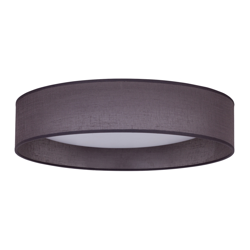 Duolla - LED loftlampe ROLLER LED/24W/230V diameter 45 cm antracit