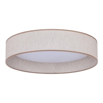 Duolla - LED loftlampe ROLLER LED/24W/230V diameter 45 cm beige
