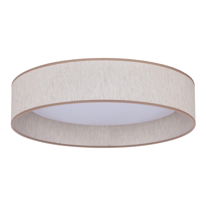 Duolla - LED loftlampe ROLLER LED/24W/230V diameter 45 cm beige