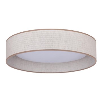 Duolla - LED loftlampe ROLLER LED/24W/230V diameter 45 cm beige
