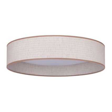 Duolla - LED loftlampe ROLLER LED/24W/230V diameter 45 cm beige