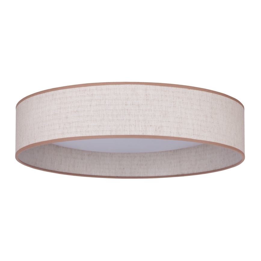 Duolla - LED loftlampe ROLLER LED/24W/230V diameter 45 cm beige