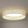 Duolla - LED loftlampe ROLLER LED/24W/230V diameter 45 cm beige