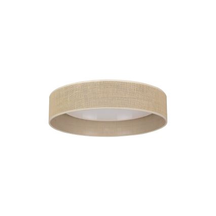 Duolla - LED loftlampe ROLLER LED/24W/230V diameter 45 cm beige