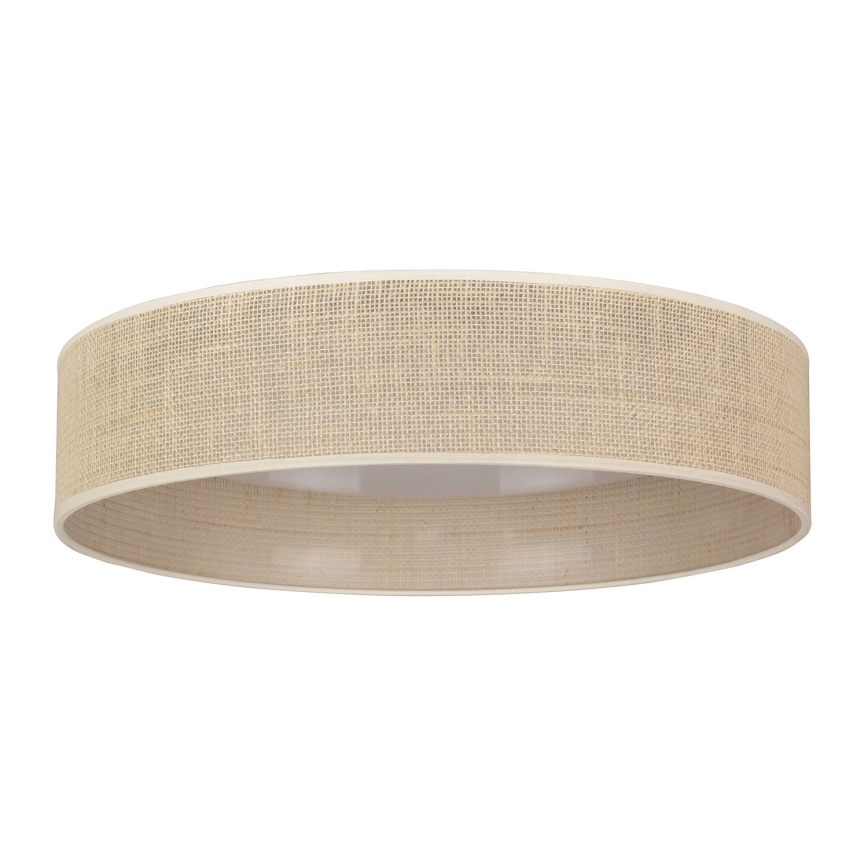 Duolla - LED loftlampe ROLLER LED/24W/230V diameter 45 cm beige