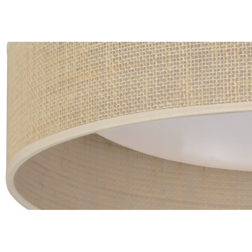 Duolla - LED loftlampe ROLLER LED/24W/230V diameter 45 cm beige