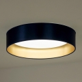 Duolla - LED loftlampe ROLLER LED/24W/230V diameter 45 cm blå/guldfarvet