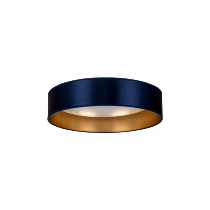 Duolla - LED loftlampe ROLLER LED/24W/230V diameter 45 cm blå/guldfarvet