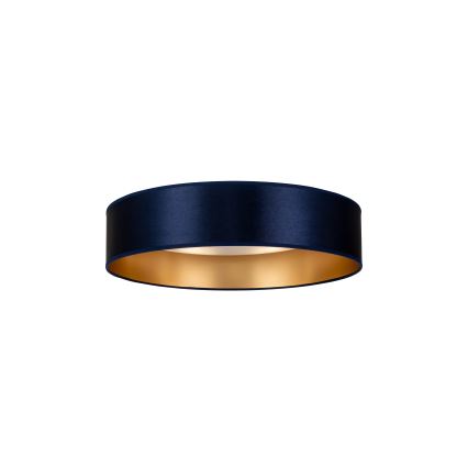 Duolla - LED loftlampe ROLLER LED/24W/230V diameter 45 cm blå/guldfarvet