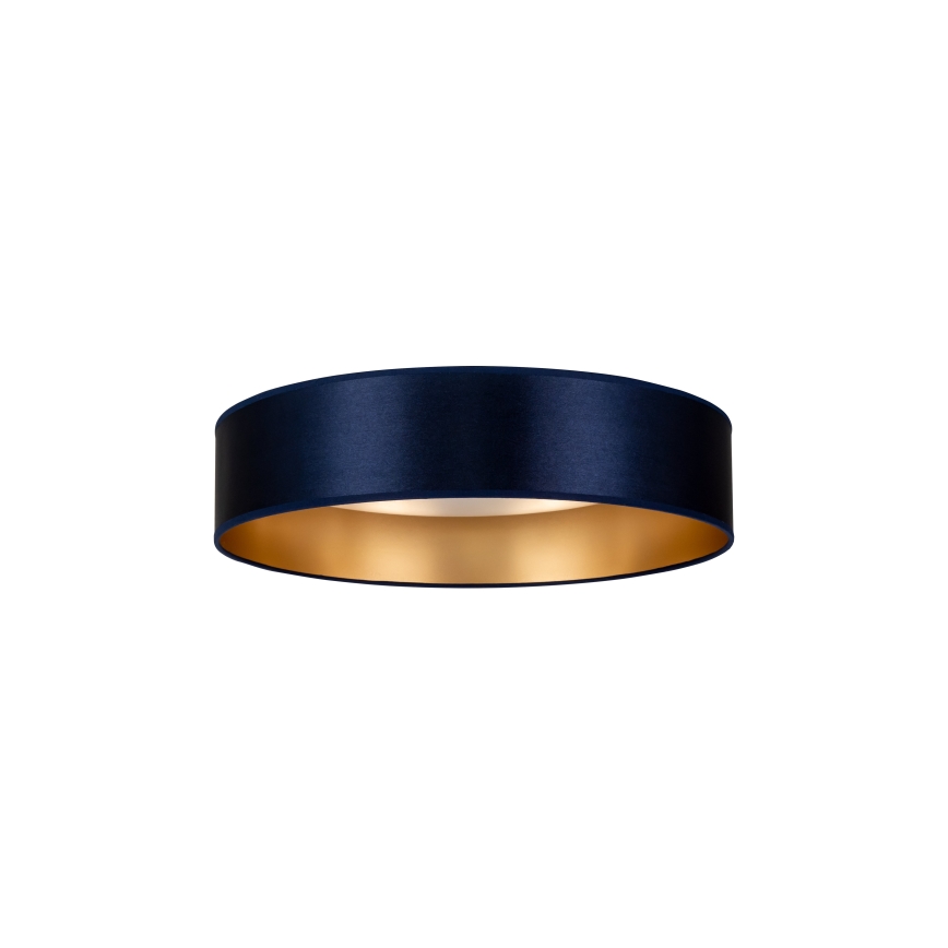Duolla - LED loftlampe ROLLER LED/24W/230V diameter 45 cm blå/guldfarvet