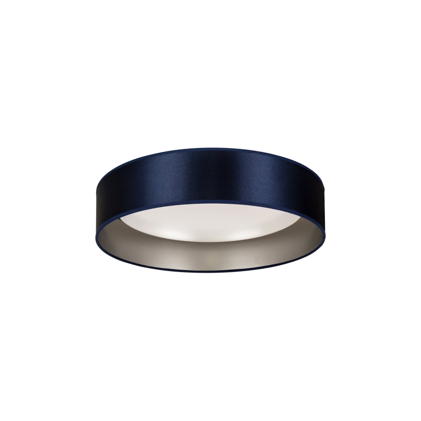 Duolla - LED loftlampe ROLLER LED/24W/230V diameter 45 cm blå/sølvfarvet