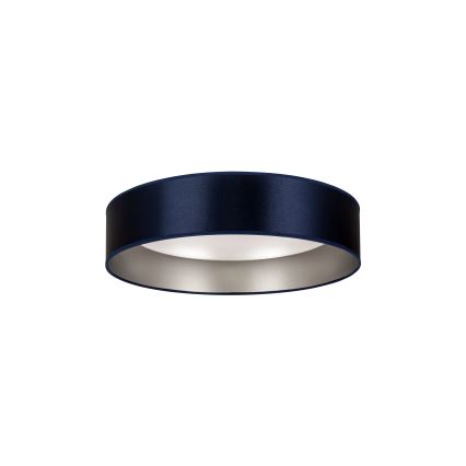 Duolla - LED loftlampe ROLLER LED/24W/230V diameter 45 cm blå/sølvfarvet