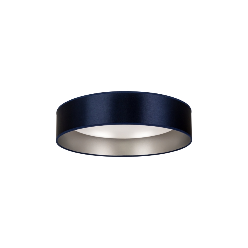 Duolla - LED loftlampe ROLLER LED/24W/230V diameter 45 cm blå/sølvfarvet