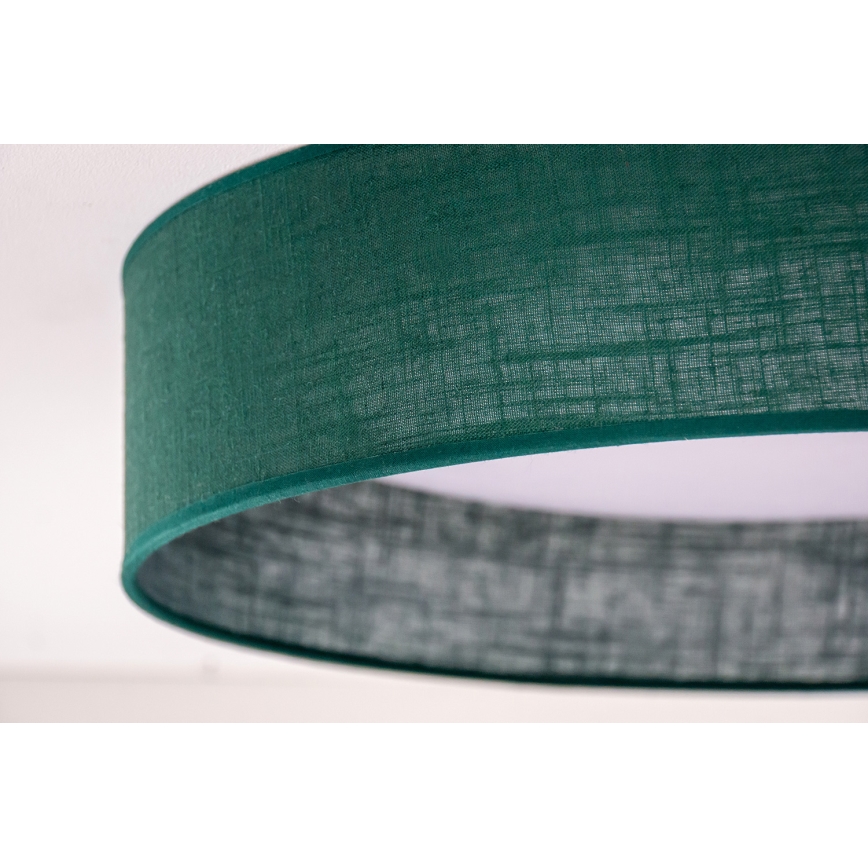 Duolla - LED loftlampe ROLLER LED/24W/230V diameter 45 cm grøn