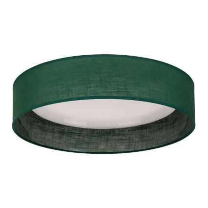 Duolla - LED loftlampe ROLLER LED/24W/230V diameter 45 cm grøn