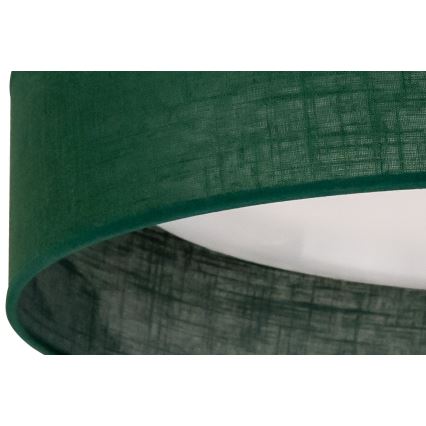 Duolla - LED loftlampe ROLLER LED/24W/230V diameter 45 cm grøn