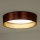 Duolla - LED loftlampe ROLLER LED/24W/230V diameter 45 cm kobber/guldfarvet