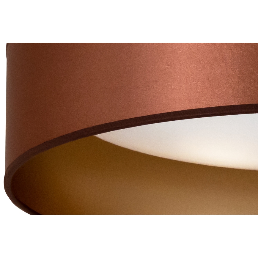 Duolla - LED loftlampe ROLLER LED/24W/230V diameter 45 cm kobber/guldfarvet