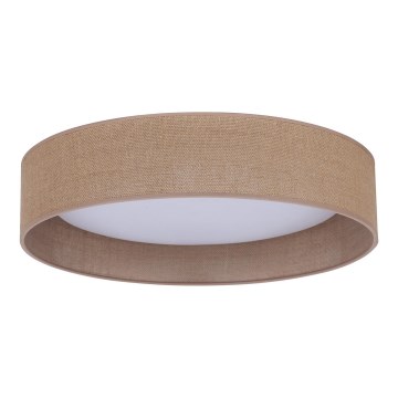 Duolla - LED loftlampe ROLLER LED/24W/230V diameter 45 cm lysebrun