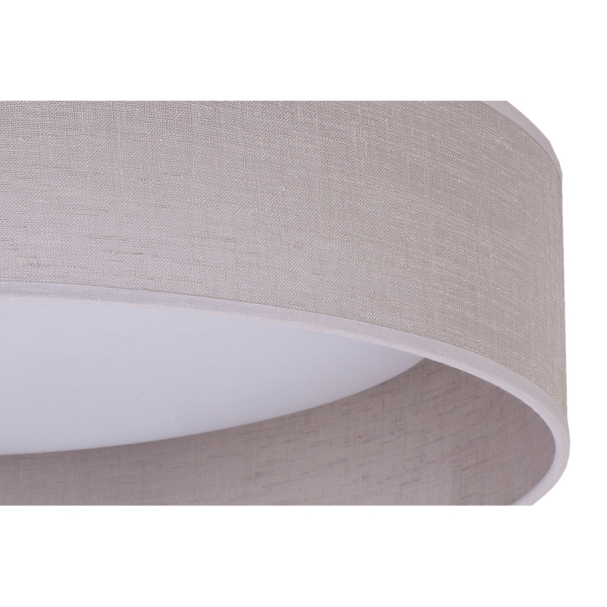 Duolla - LED loftlampe ROLLER LED/24W/230V diameter 45 cm lysegrå