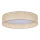Duolla - LED loftlampe ROLLER LED/24W/230V diameter 45 cm Rattan