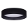 Duolla - LED loftlampe ROLLER LED/24W/230V diameter 45 cm sort