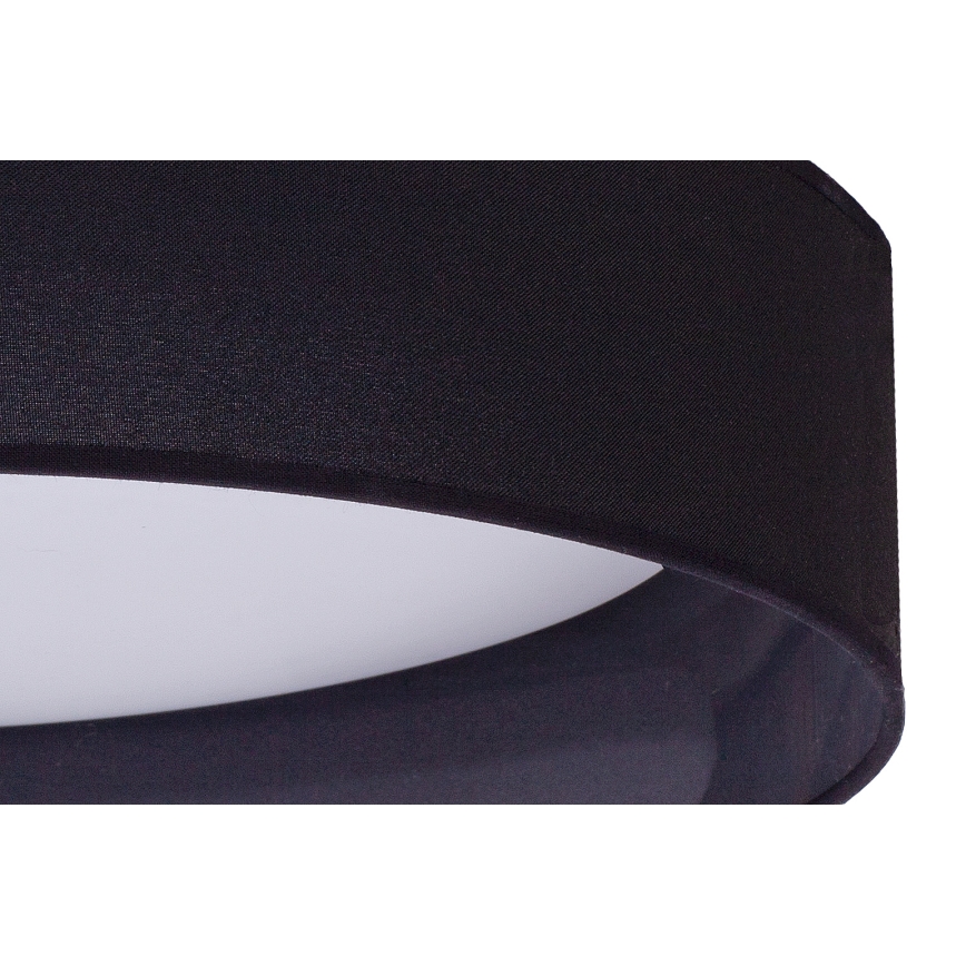 Duolla - LED loftlampe ROLLER LED/24W/230V diameter 45 cm sort