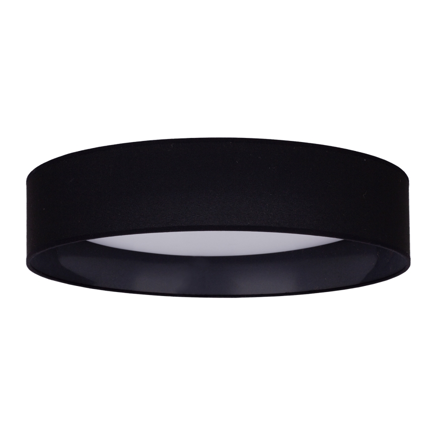 Duolla - LED loftlampe ROLLER LED/24W/230V diameter 45 cm sort