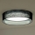 Duolla - LED loftlampe ROLLER LED/24W/230V diameter 45 cm sort