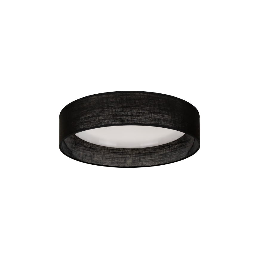 Duolla - LED loftlampe ROLLER LED/24W/230V diameter 45 cm sort